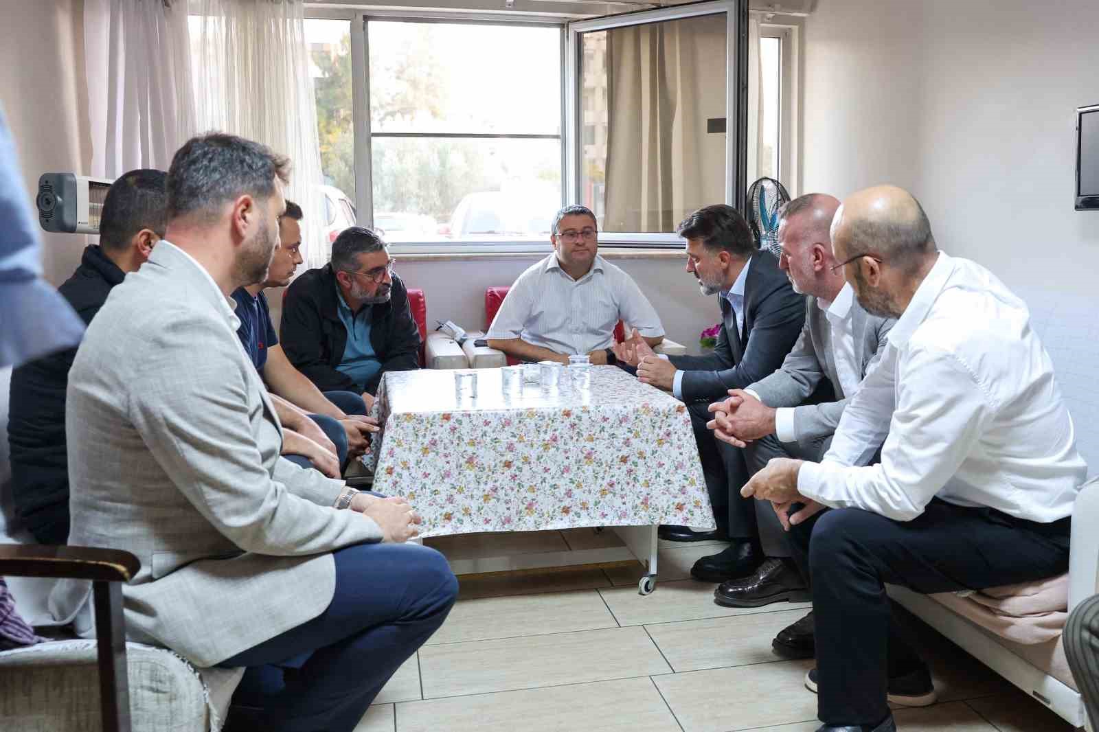 Başkan Vekili Biba acı günde vatandaşları yalnız bırakmadı